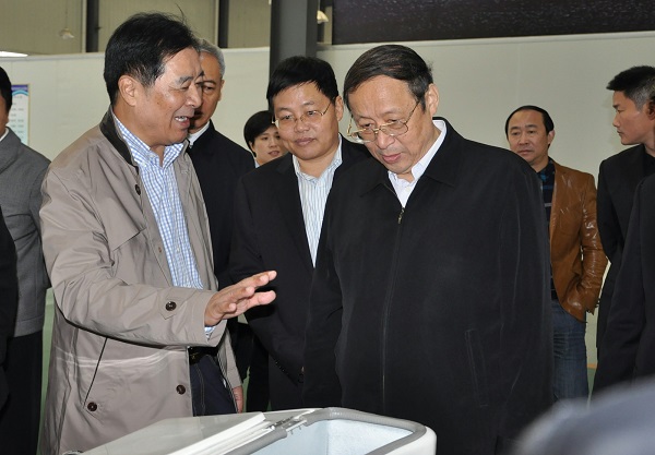 王學軍（時任安徽省委書記）蒞臨天康調研指導工作