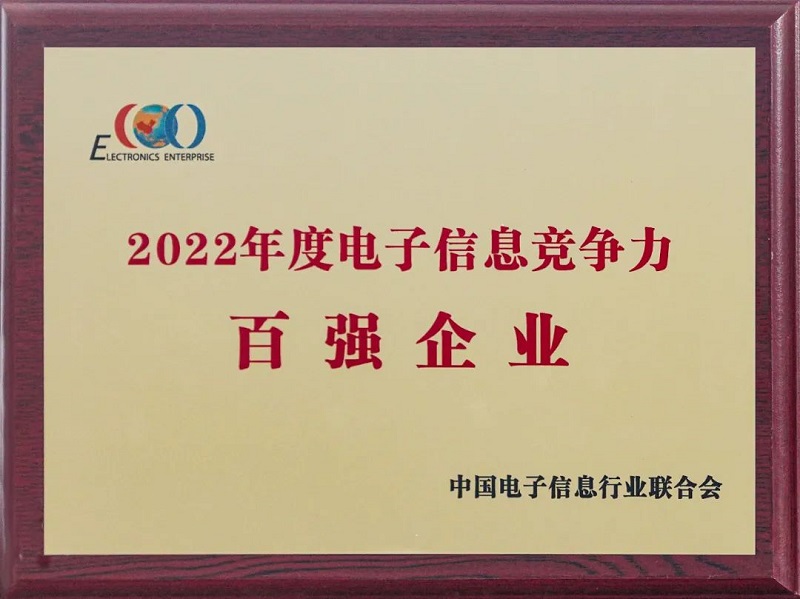 安徽天康集團2022年中國電子信息證書