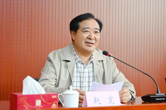 董事長趙寬發(fā)表講話